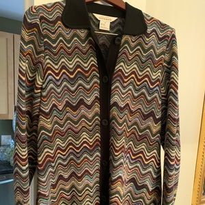 EXCLUSIVELY MISOOK LONG SWEATER WOOL BLEND SMALL